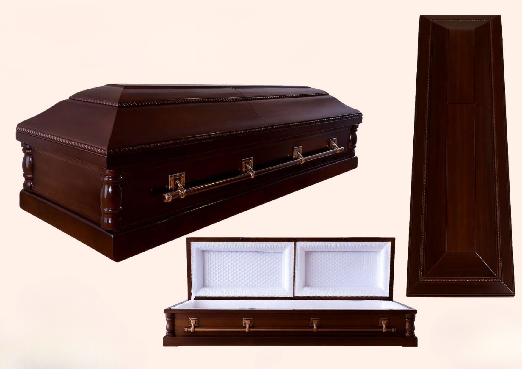 Sicriu Boston vișiniu